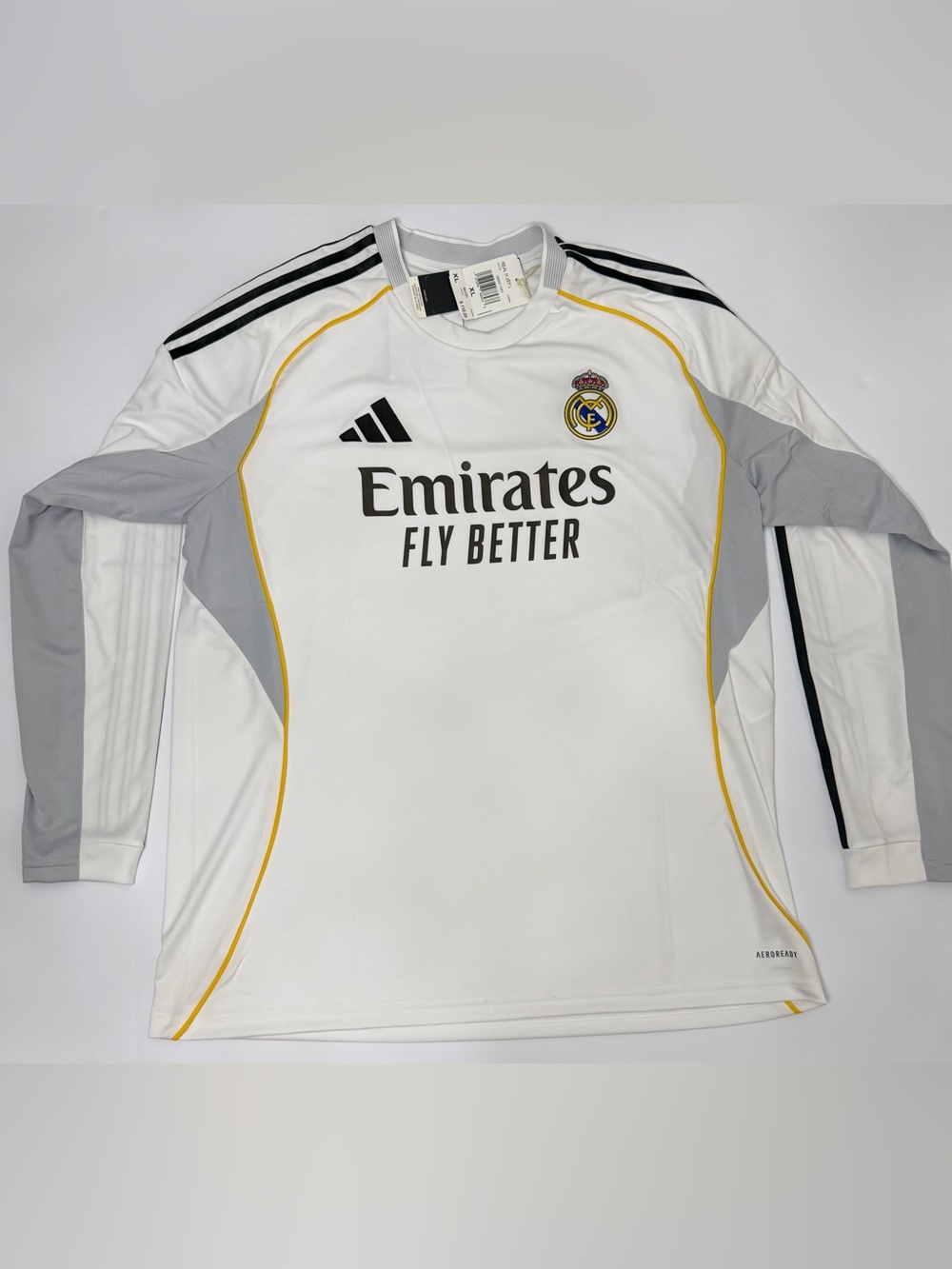 Men’s Authentic Real Madrid Long Sleeve